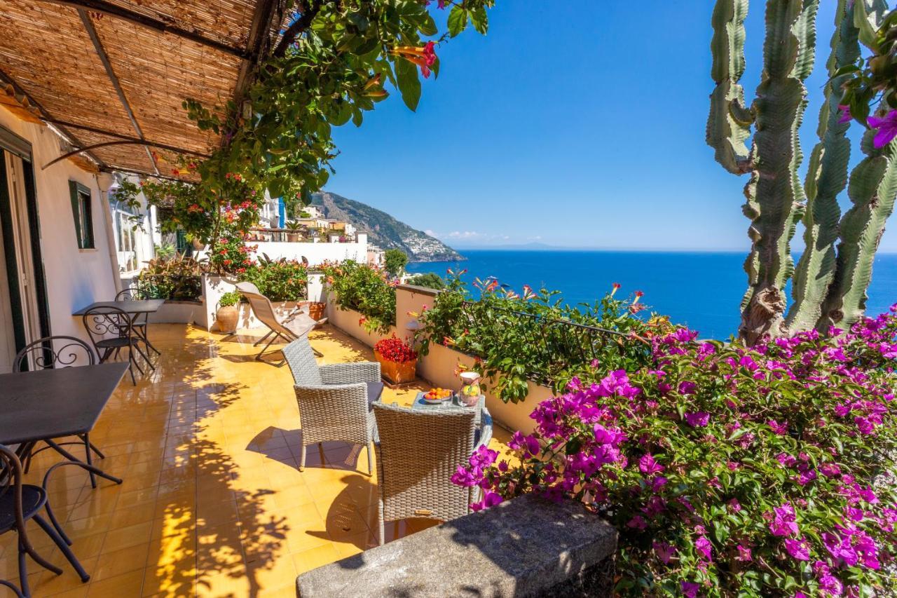 Willa Il Pettirosso In Positano Zewnętrze zdjęcie